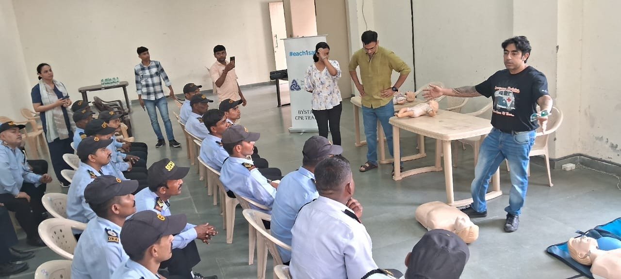 GPF Team briefing by security personnel