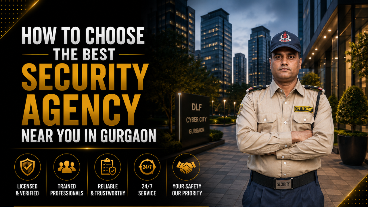 How to Choose the Best Security Agency Near You in Gurgaon
