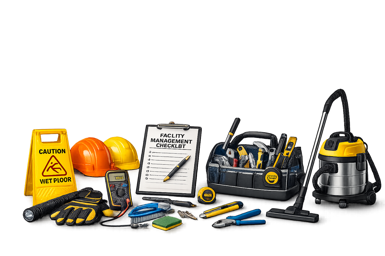 Facility management tools and equipment