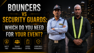 Bouncers vs Security Guards: Which Do You Need for Your Event?