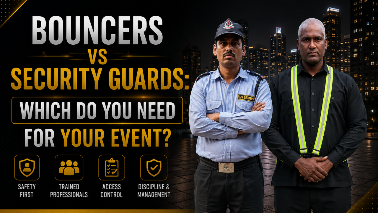 Bouncers vs Security Guards: Which Do You Need for Your Event?