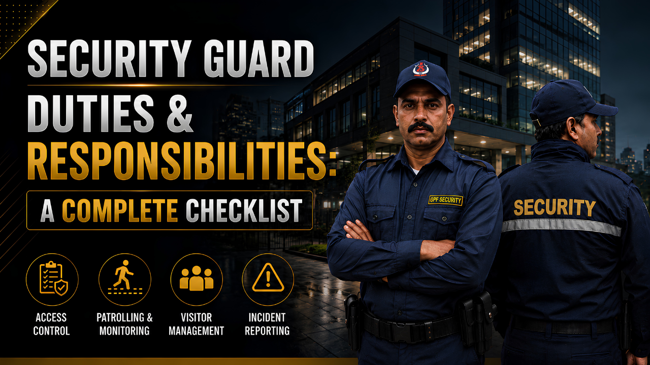 Security Guard Duties & Responsibilities A Complete Checklist
