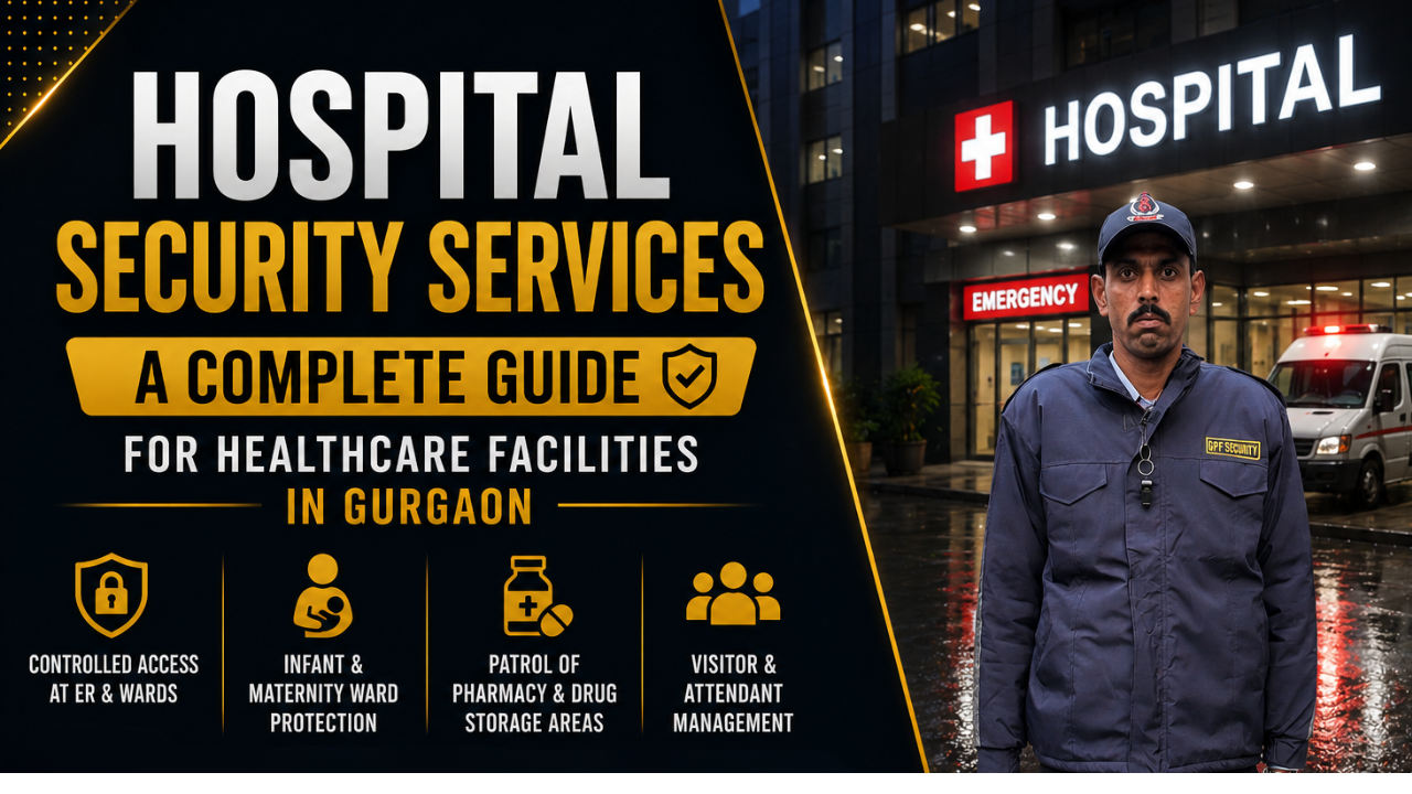 Hospital Security Services A Complete Guide for Healthcare Facilities in Gurgaon