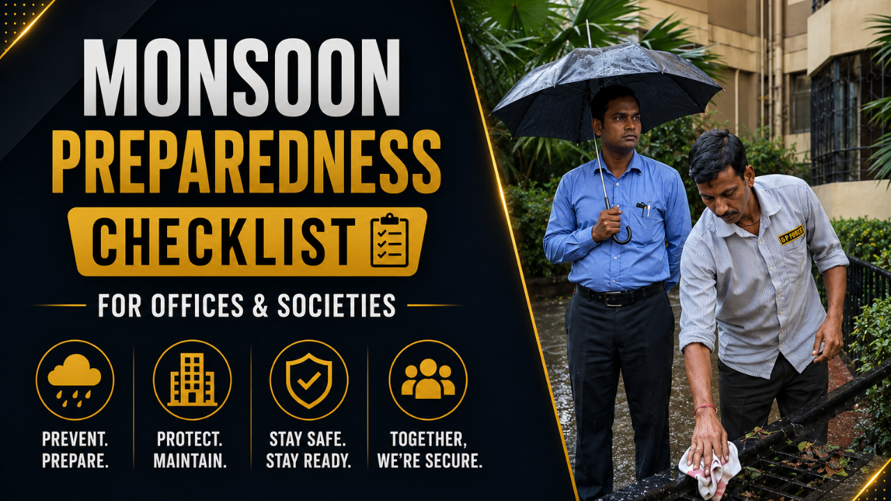 Monsoon Preparedness Checklist for Gurgaon Offices & Societies