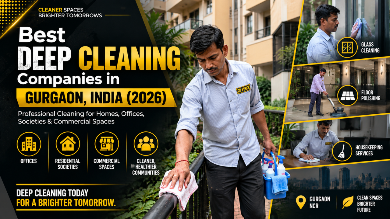 Best Deep Cleaning Companies in Gurgaon, India (2026)