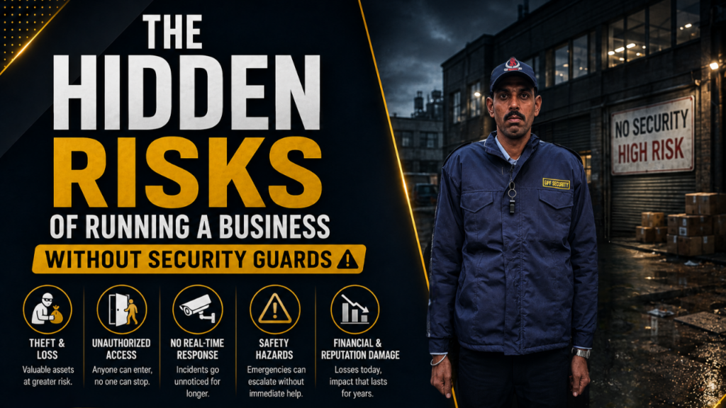The Hidden Risks of Running a Business Without Security Guards